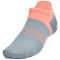2er Pack UNDER ARMOUR ArmourDry Run Lite Lauf-Füßlinge 061 - blue granite/white/reflective S (34-38)