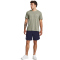 UNDER ARMOUR Seamless Stride kurzarm Laufshirt Herren 504 - grove green/reflective M