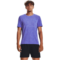 UNDER ARMOUR Seamless Stride kurzarm Laufshirt Herren 400 - team royal/reflective L