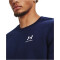 UNDER ARMOUR Essential Fleece Sweatshirt Herren 410 - midnight navy/white M