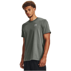 UNDER ARMOUR Heavyweight Logo T-Shirt Herren 182 - colorado sage/white M