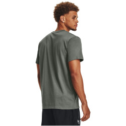 UNDER ARMOUR Heavyweight Logo T-Shirt Herren 182 - colorado sage/white M