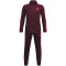 UNDER ARMOUR Colorblock Knit Trainingsanzug Jungen 600 - dark maroon/beta/beta S (127-137 cm)