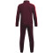 UNDER ARMOUR Colorblock Knit Trainingsanzug Jungen 600 - dark maroon/beta/beta S (127-137 cm)