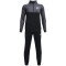 UNDER ARMOUR Colorblock Knit Trainingsanzug Jungen 001 - black/pitch gray/white XL (160-170 cm)