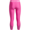UNDER ARMOUR HeatGear Armour Crop Hose M&auml;dchen 652 - rebel pink/white M (137-149 cm)