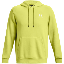 UNDER ARMOUR Essential Fleece Hoodie Herren 743 - lime yellow/white XL