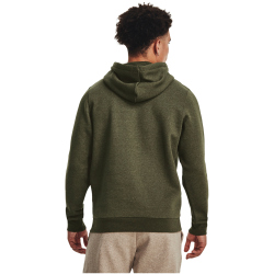 UNDER ARMOUR Essential Fleece Hoodie Herren 391 - marine od green/white L