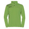 uhlsport Match 1/4-Zip Top Sweatshirt hellgrün/schwarz XXS (128)