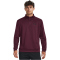 UNDER ARMOUR 1/4-Zip Sweatshirt Herren 600 - dark maroon/black S