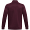 UNDER ARMOUR 1/4-Zip Sweatshirt Herren 600 - dark maroon/black S