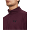 UNDER ARMOUR 1/4-Zip Sweatshirt Herren 600 - dark maroon/black S