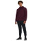 UNDER ARMOUR Fleece Kapuzenjacke Herren 600 - dark maroon/black L