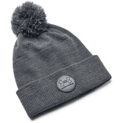 UNDER ARMOUR Driver Pom Beanie Herren 012 - pitch gray/black