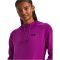 UNDER ARMOUR Fleece Left Chest Hoodie Damen 573 - mystic magenta/black XS