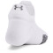 2er Pack UNDER ARMOUR Breathe 2 Füßlinge Damen 100 - white/white/reflective