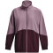UNDER ARMOUR Woven Oversized Trainingsjacke Damen 500 - misty purple/dark maroon XS