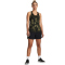 UNDER ARMOUR HeatGear Armour Racer Print Tanktop Damen 390 - marine od green/marine od green/metallic silver XS