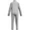 UNDER ARMOUR Knit Trainingsanzug Mädchen 011 - mod gray/white XS (122-127 cm)