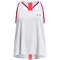 UNDER ARMOUR Knockout Tanktop M&auml;dchen 102 - white/beta M (137-149 cm)