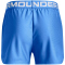 UNDER ARMOUR Play Up Shorts M&auml;dchen 464 - water/white XL (160-170 cm)