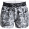 UNDER ARMOUR Play Up Printed Shorts M&auml;dchen 018 - pitch gray/black M (137-149 cm)