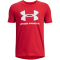UNDER ARMOUR Sportstyle Logo kurzarm Trainingsshirt Jungen 600 - red/white M (137-149 cm)