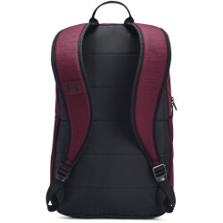 UNDER ARMOUR Halftime Rucksack 601 - dark maroon/black/metallic black