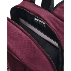 UNDER ARMOUR Halftime Rucksack 601 - dark maroon/black/metallic black