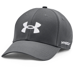 UNDER ARMOUR Golf 96 Cap Herren 012 - pitch gray/white