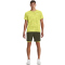 UNDER ARMOUR Launch 2in1 Laufshorts Herren 390 - marine od green/lime yellow/reflective S