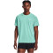 UNDER ARMOUR Streaker kurzarm Laufshirt Herren 361 - neo turquoise/neo turquoise/reflective S
