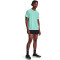 UNDER ARMOUR Streaker kurzarm Laufshirt Herren 361 - neo turquoise/neo turquoise/reflective S