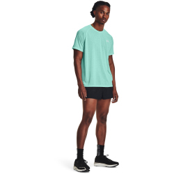 UNDER ARMOUR Streaker kurzarm Laufshirt Herren 361 - neo turquoise/neo turquoise/reflective M