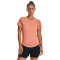UNDER ARMOUR Streaker kurzarm Laufshirt Damen 963 - bubble peach/bubble peach/reflective XS
