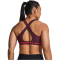 UNDER ARMOUR Armour Mid Crossback Sport-BH Damen 600 - dark maroon/beta S