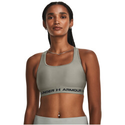 UNDER ARMOUR Armour Mid Crossback Sport-BH Damen 504 - grove green/black S