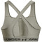 UNDER ARMOUR Armour Mid Crossback Sport-BH Damen 504 - grove green/black S