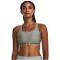 UNDER ARMOUR Armour Mid Crossback Sport-BH Damen 504 - grove green/black S
