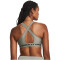 UNDER ARMOUR Armour Mid Crossback Sport-BH Damen 504 - grove green/black S