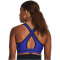 UNDER ARMOUR Armour Mid Crossback Sport-BH Damen 401 - team royal/black M