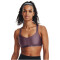 UNDER ARMOUR Crossback Low Sport-BH Damen 500 - misty purple/black XS