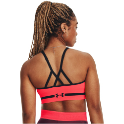 UNDER ARMOUR Seamless Low Long Sport-BH Damen 629 - beta/beta/black M