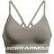 UNDER ARMOUR Seamless Low Long Sport-BH Damen 504 - grove green/white XS