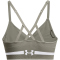 UNDER ARMOUR Seamless Low Long Sport-BH Damen 504 - grove green/white S