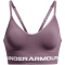 UNDER ARMOUR Seamless Low Long Sport-BH Damen 500 - misty purple/white M