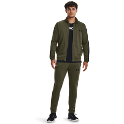 UNDER ARMOUR Knit Trainingsanzug Herren 390 - marine od green/black XS