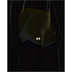 UNDER ARMOUR Fly By 2.0 2in1-Shorts Damen 743 - lime yellow/white/reflective S