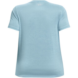 UNDER ARMOUR Tech Twist kurzarm Trainingsshirt Damen 490 - blizzard/white/metallic silver 1X