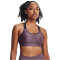 UNDER ARMOUR Infinity High Sport-BH Damen 500 - misty purple/black/misty purple XS